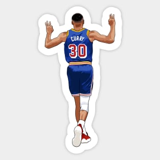 Stephen Curry Vector Back Sticker